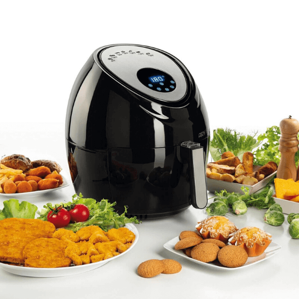 Friggitrice ad aria 7 Litri, Airy Fryer XXL, Ariete 4618 Nero