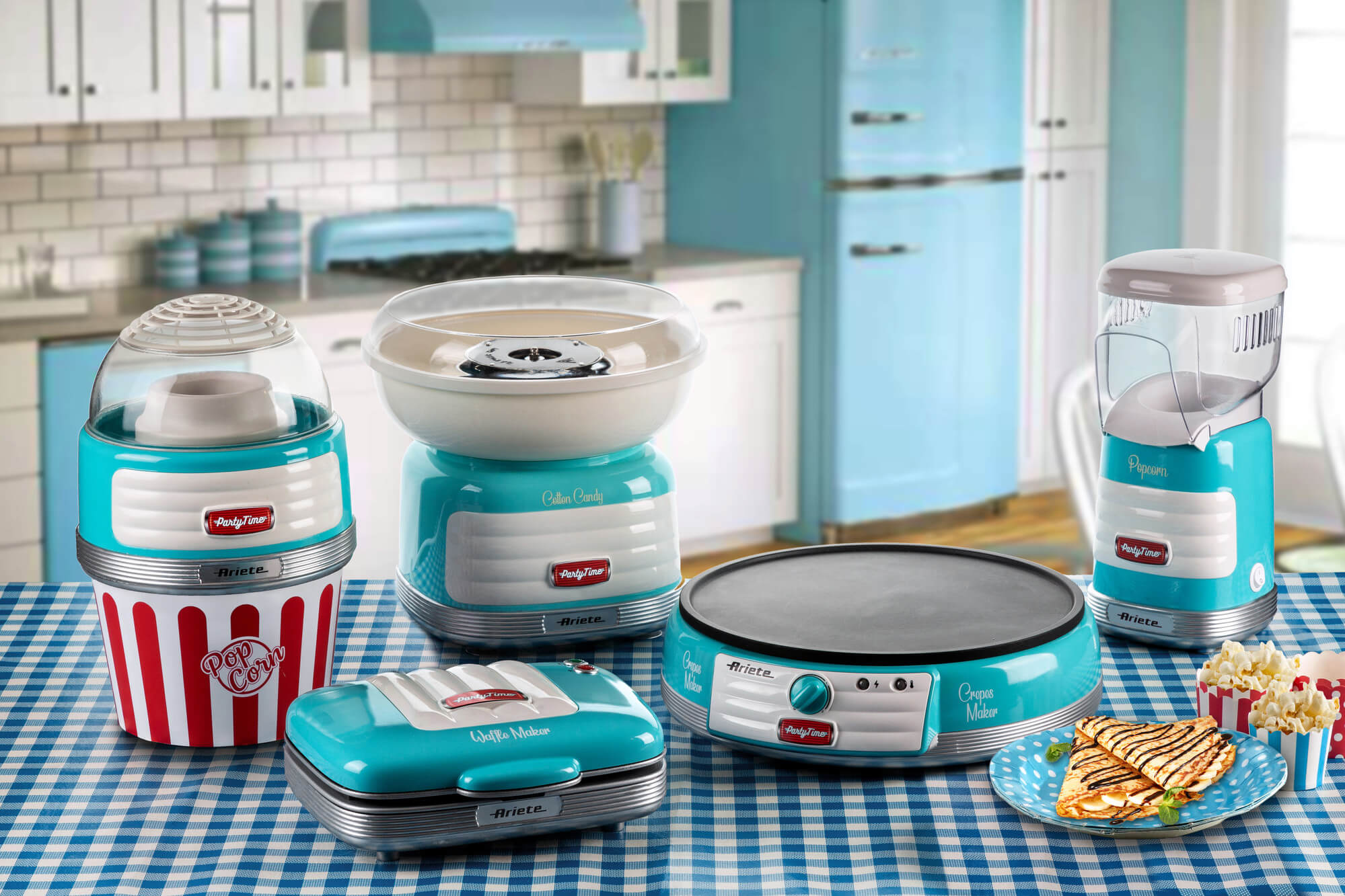 €32,99 (prima €37,11) Ariete Pop Corn Party Time 2956, Macchina Pop Corn  con Cottura ad Aria Calda, Incluso Dosatore, 60gr di Pop Corn in 2 Minuti,  1100 W, Rosso