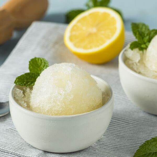 sorbetto al limone macchina del gelato gelatiera ariete 693