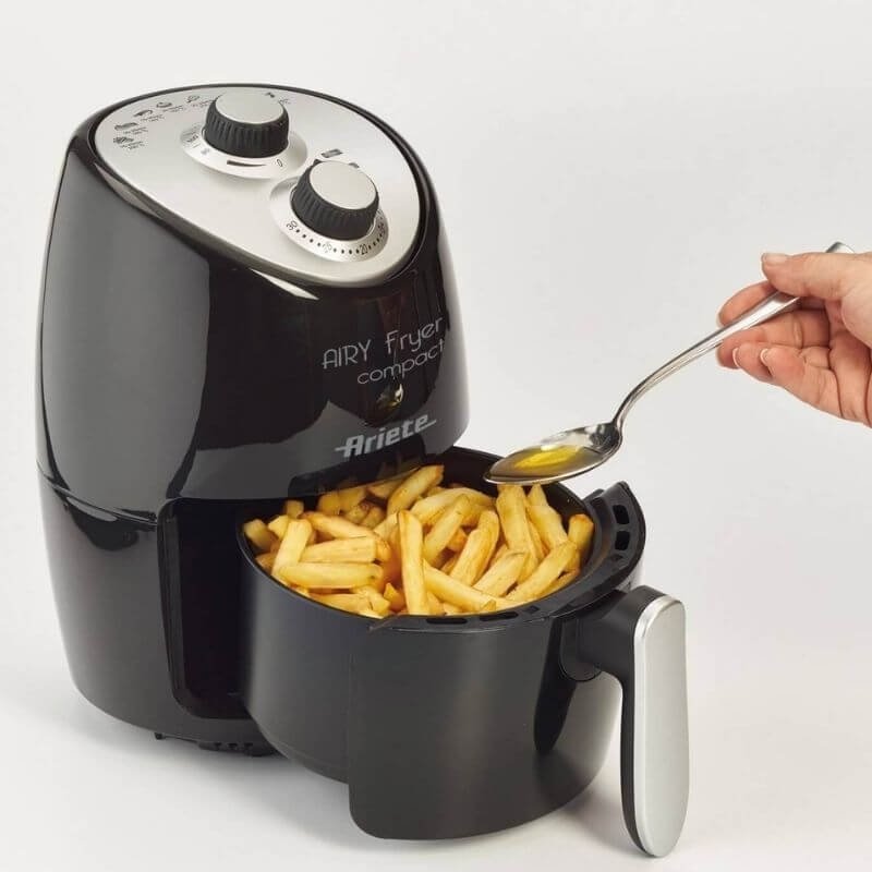 Ariete 4624 Airy Fryer Dua Metal Friggitrice ad Aria con