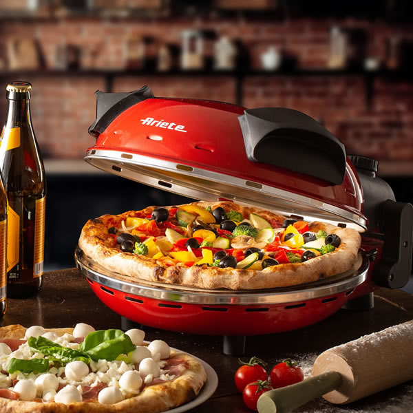 Forno per pizza fatta in casa, Forno Pizza in 4 minuti, Ariete 909