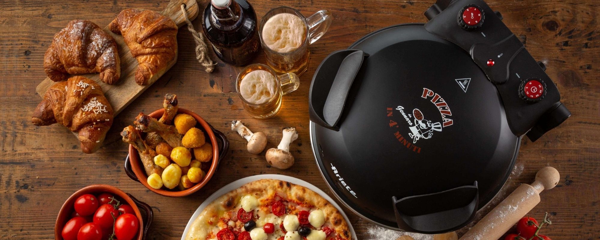 Ariete Pizza in 4' minuti (917) nero a € 89,90 (oggi)