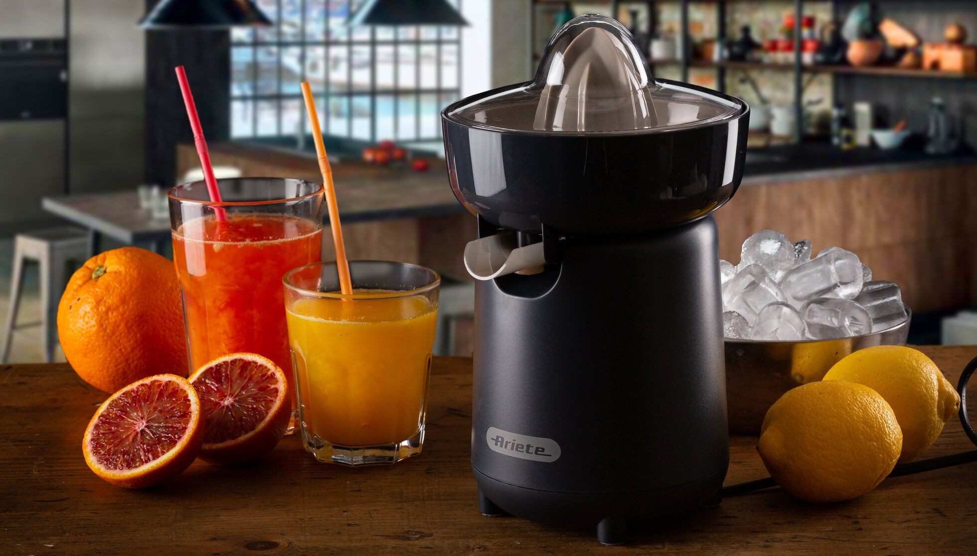 Citrus Juicer Dark Grey| Juicer Breakfast Line | Ariete | Waffeleisen