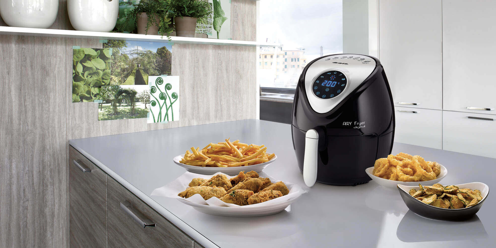 Ariete 4616 Airy Fryer Digital Friggitrice ad Aria Calda senza Olio 1300W  2,6 Litri – Emarketworld – Shopping online