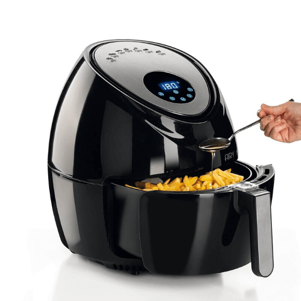 friggitrice ad aria ariete airy fryer xxl frigge senza grassi con un solo cucchiaio di olio