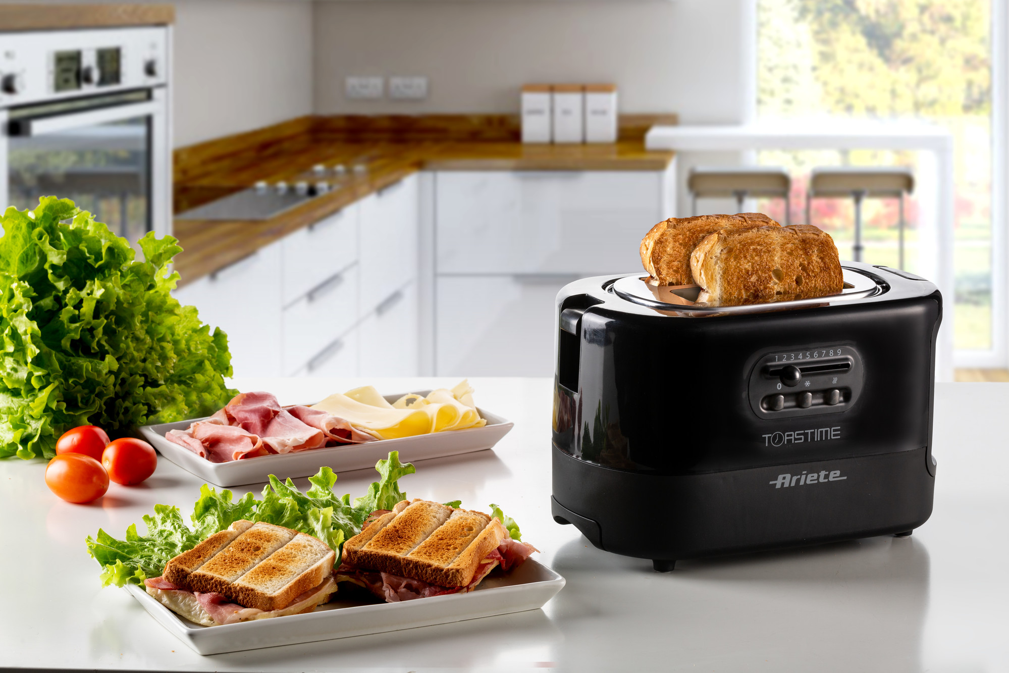 EU plug Automatic Toast Kitchen Household Bread Kitchen Tool