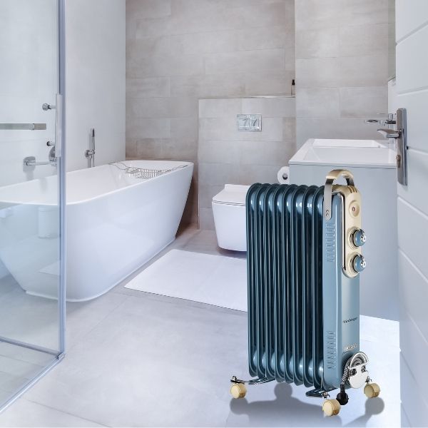 Vintage bathroom store radiator