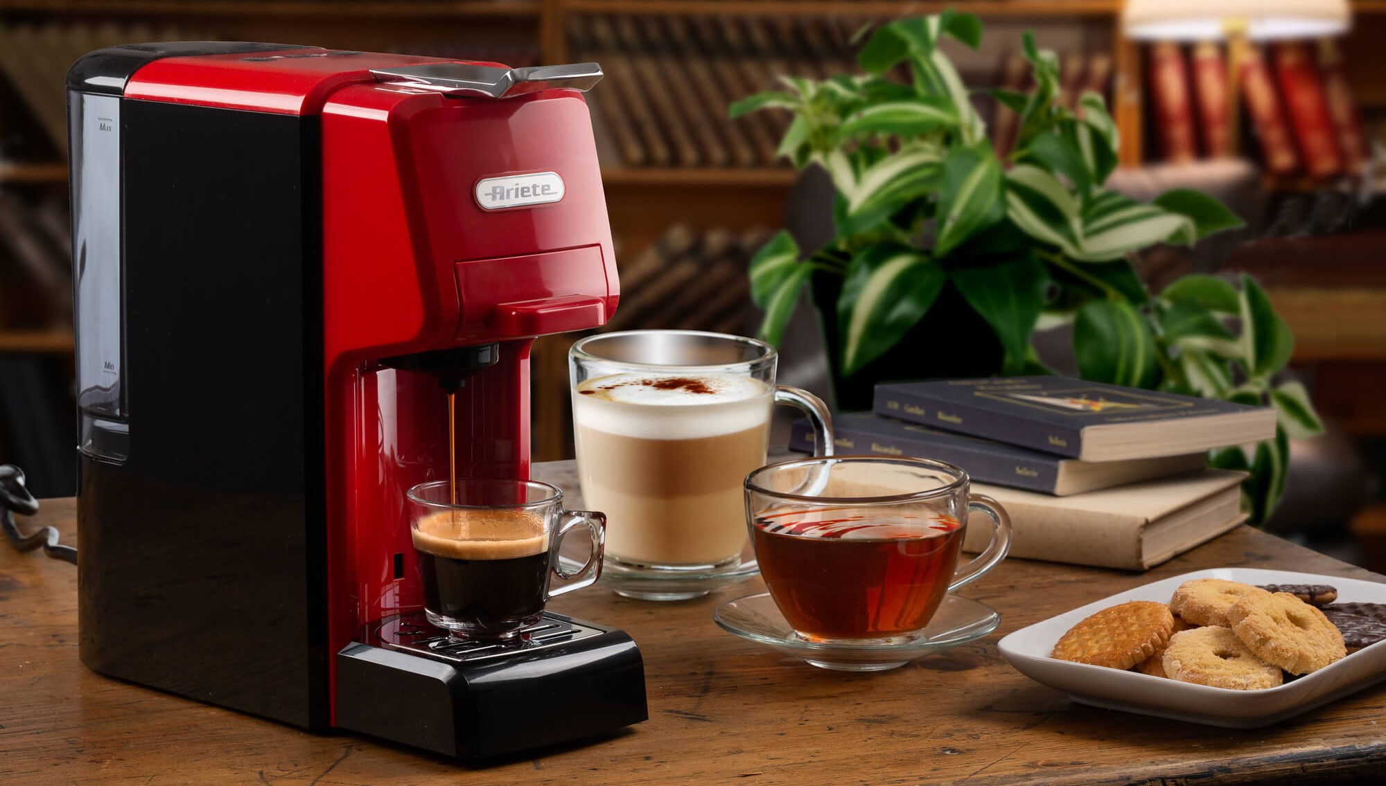 macchina da caffè a cassetti