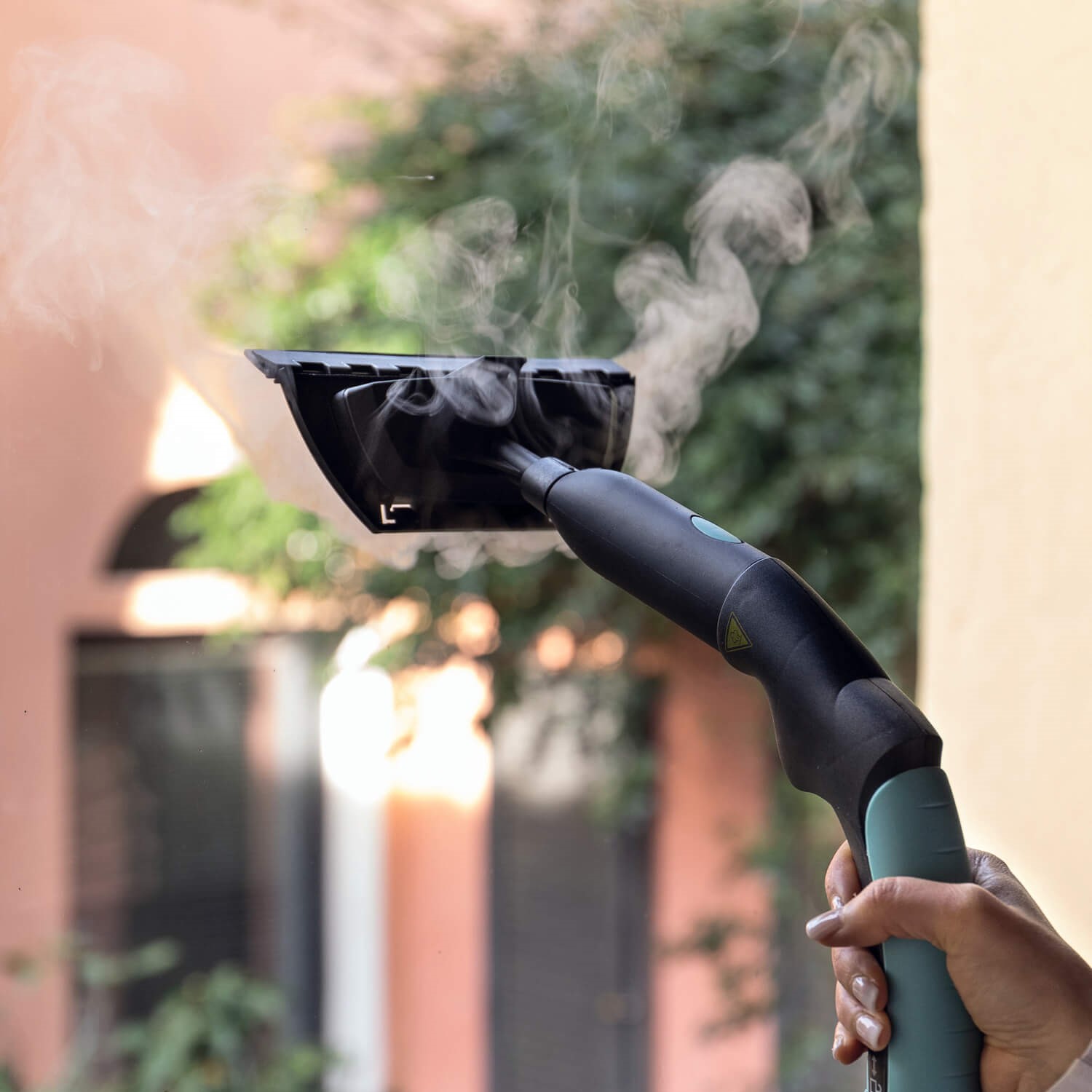 pulizia a vapore xvapor ariete per finestra