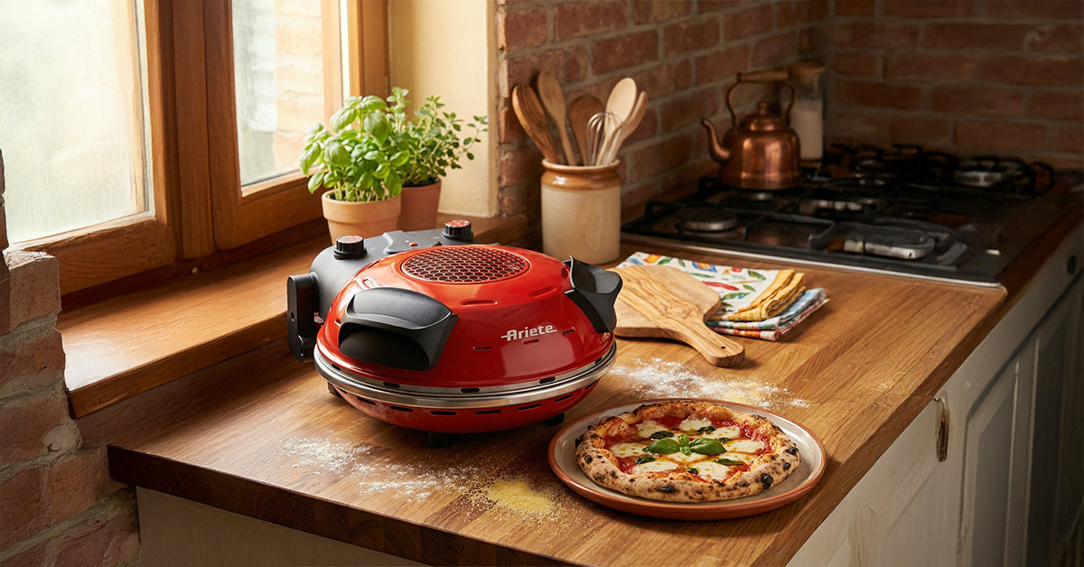 forno pizza con oblò
