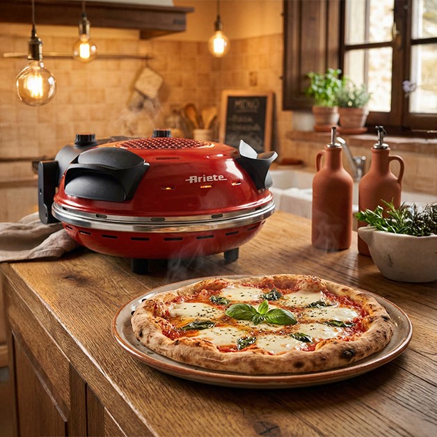 forno pizza con oblò