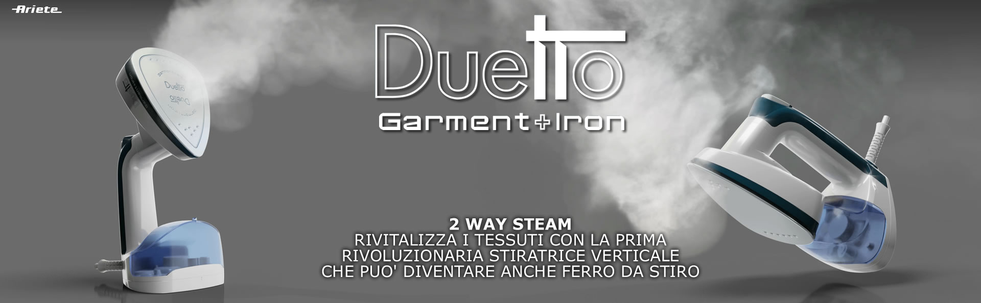 duetto 6426 stiratrice verticale e ferro da stiro orizzontale