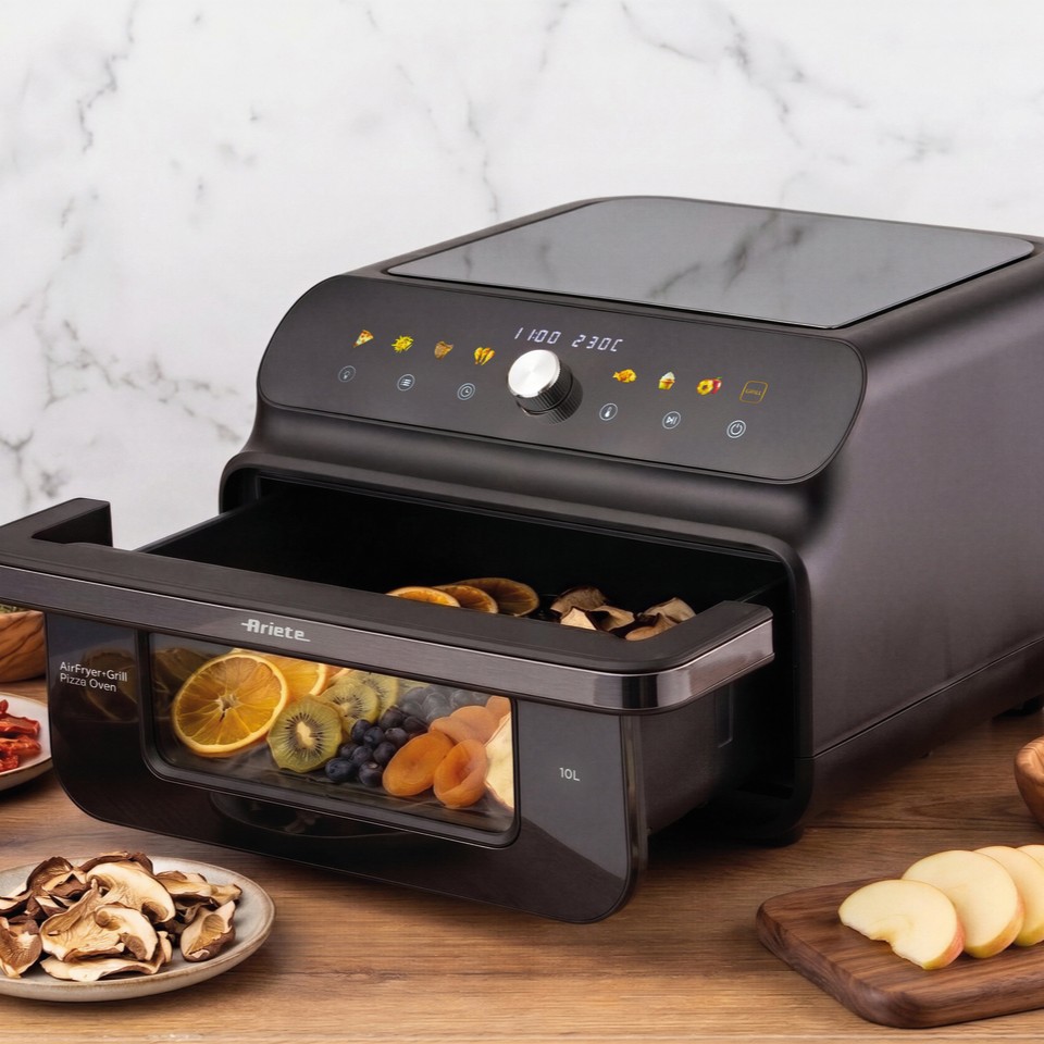friggitrice ad aria e forno ariete essiccazione