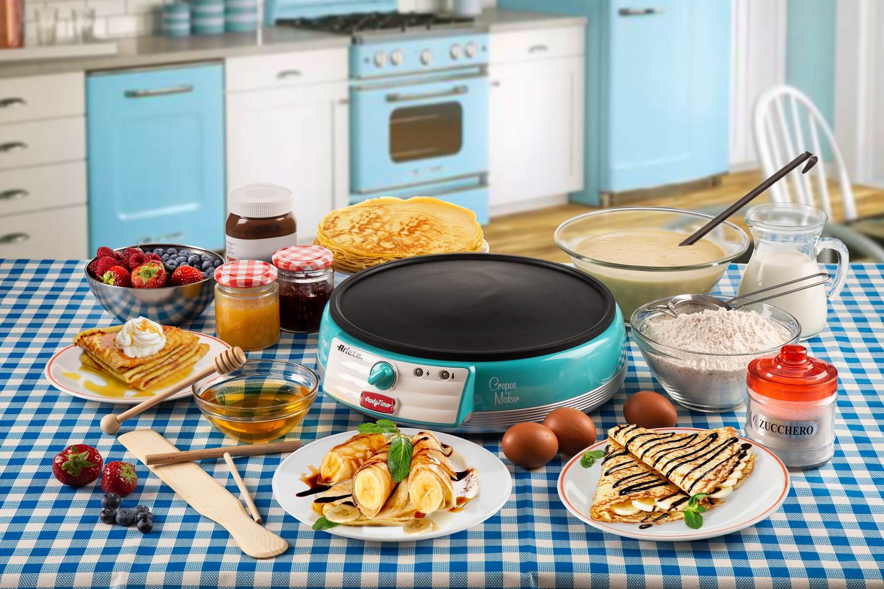 Piastra elettrica per crepes, Crepes Maker Party Time