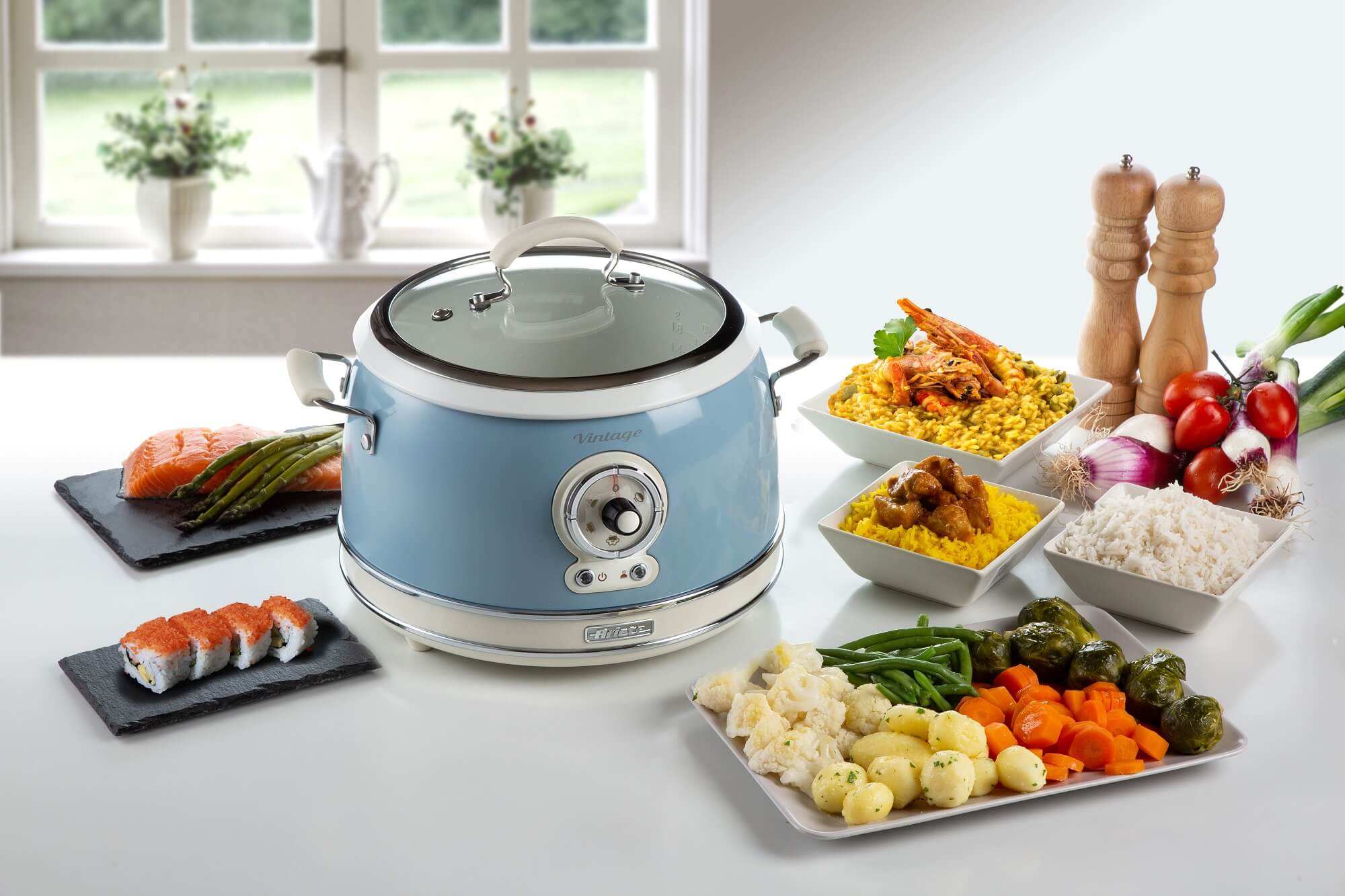 rice cooker slow cooker cuociriso elettrico vintage ariete 2904