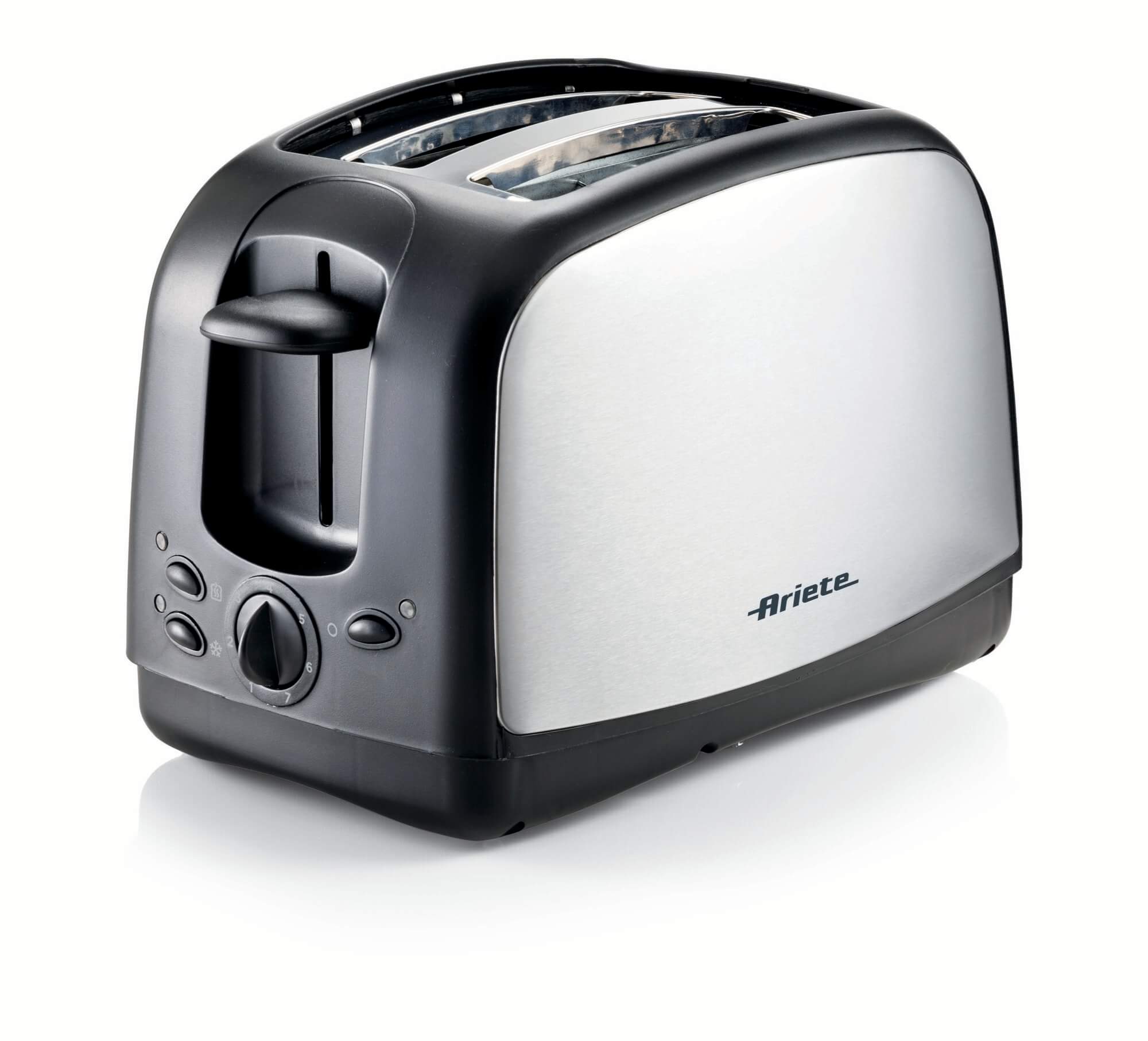 Immagine di  Ariete 153 Toaster, Tostapane elettrico, 930W, 2 fette, 7 livelli di doratura, Espulsione automatica, Metal