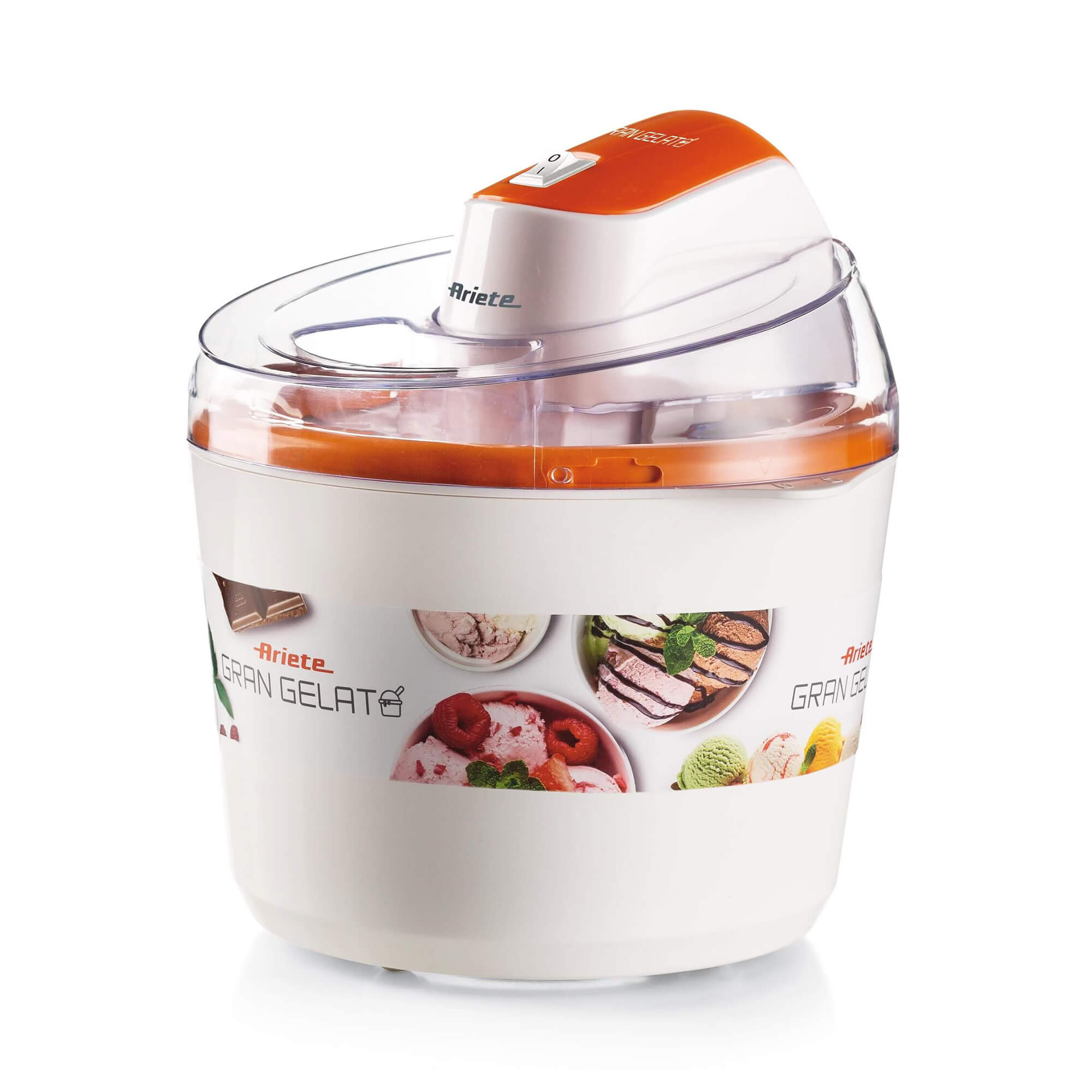 Immagine di  Ariete 642 Gelatiera Gran Gelato - Macchina per Gelato - Sorbetti - Cestello Doppio Isolamento - 12 Watt - 1,5 Litri