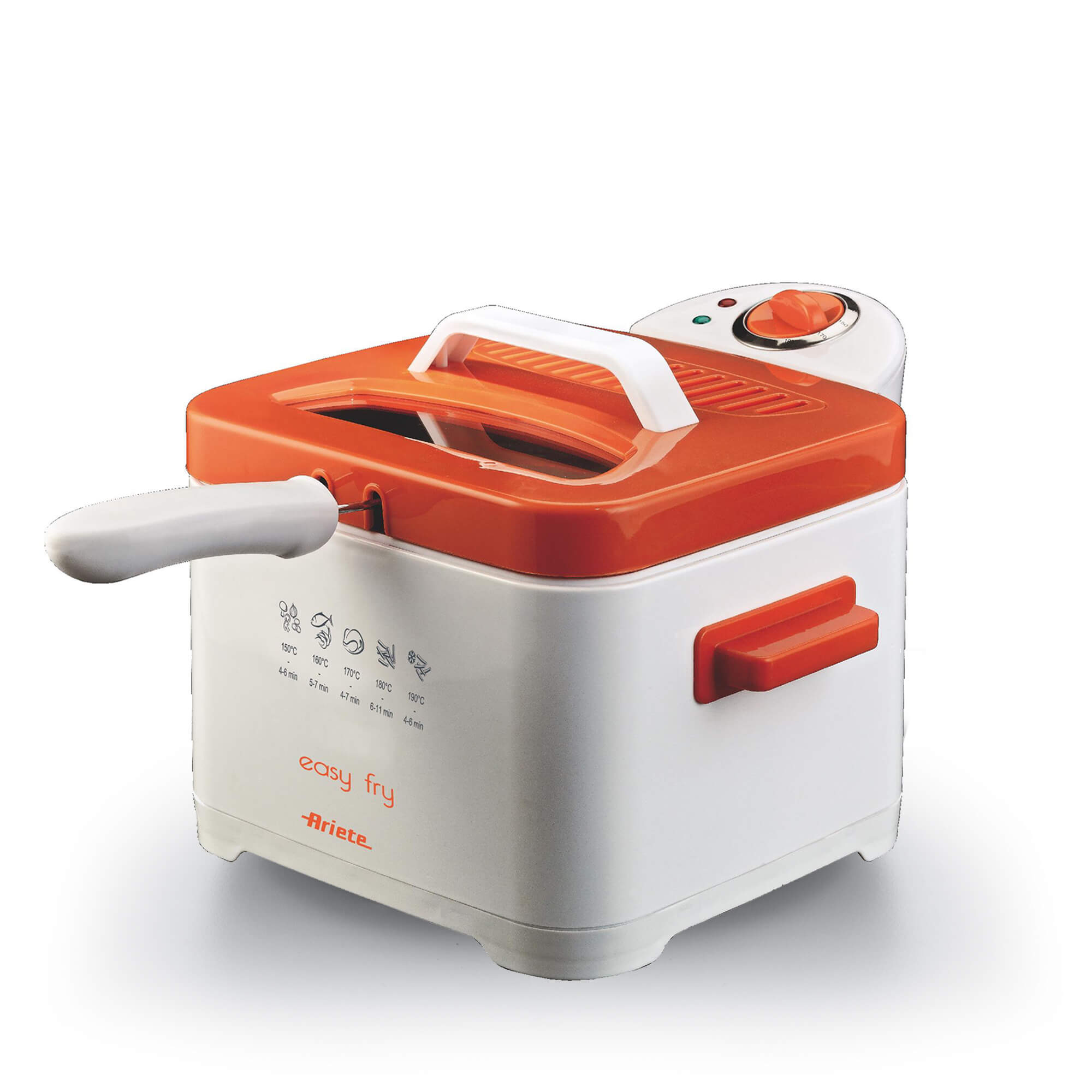 Ariete 4611 Easy Fry - Friggitrice a olio - 2-2.5 Litri di olio