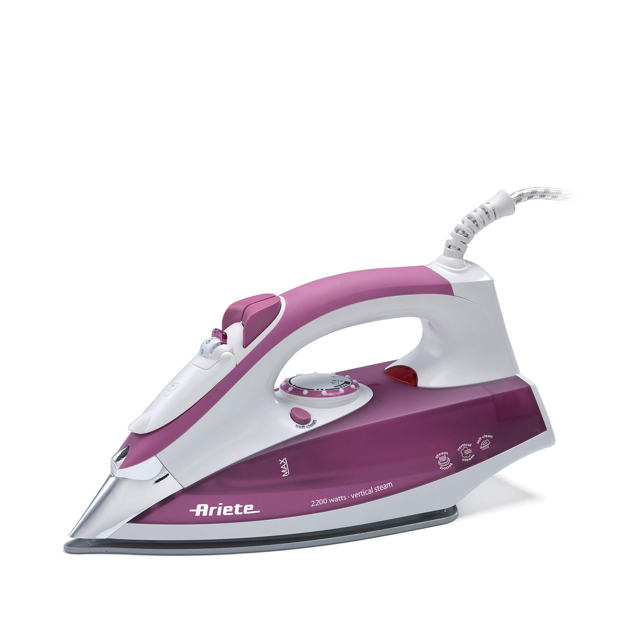 Ariete 6215 Steam Iron 2200W – piastra in acciaio…