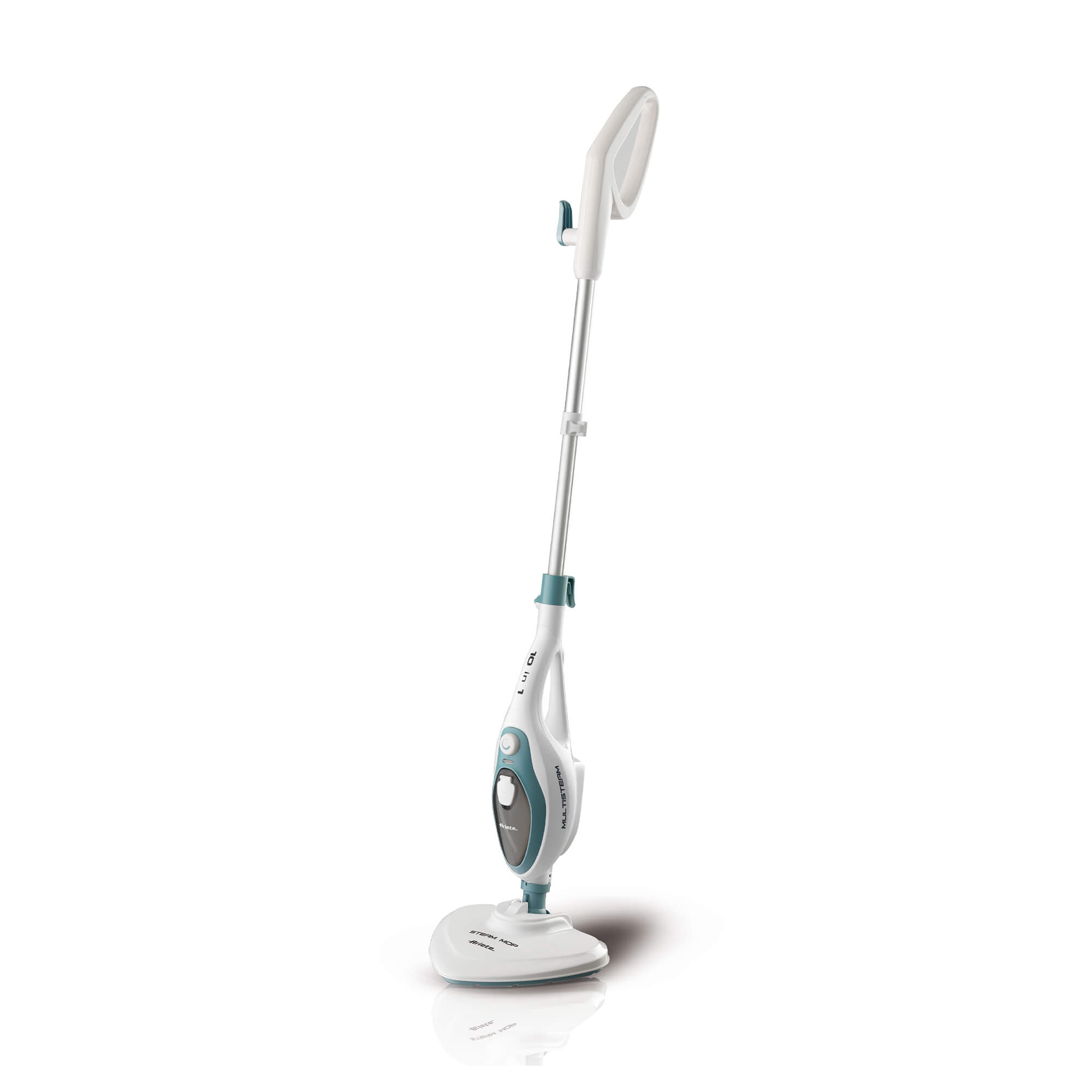 Image of Ariete 4164 Steam mop 10 in 1 - Scopa lavapavimenti a vapore - Uccide 99,9% di germi e batteri - Kit accessori - Autonomia illimitata - 1500 Watt