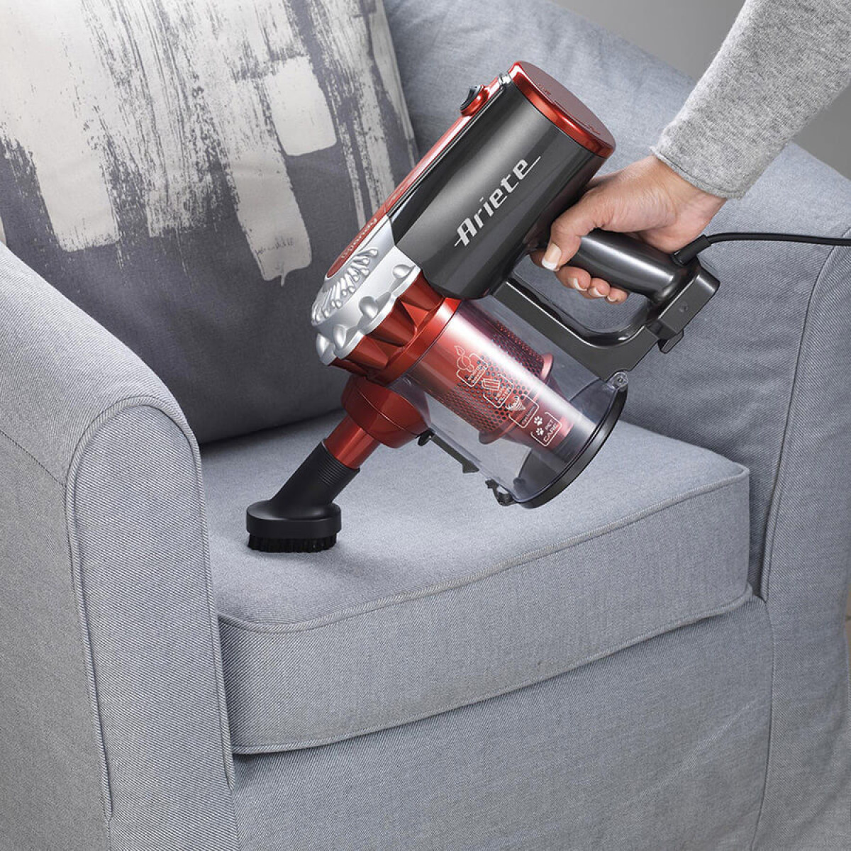 Scopa elettrica e aspirabriciole senza sacco | Handy Force | Ariete Store