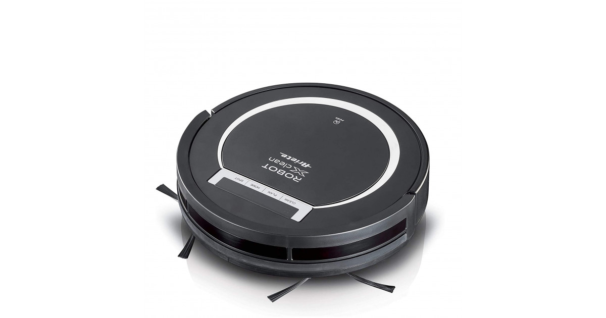 Robot Aspirapolvere nero con telecomando | Robot Xclean | Ariete Store