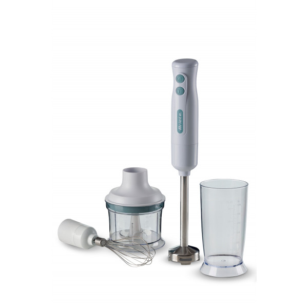 Frullatore a immersione con tritatutto 3in1 Breakfast White &amp; Aegean Teal