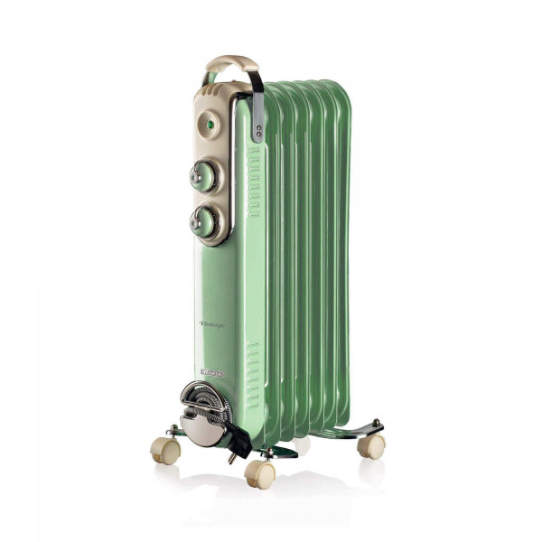 Radiatore a olio 7 elementi Verde