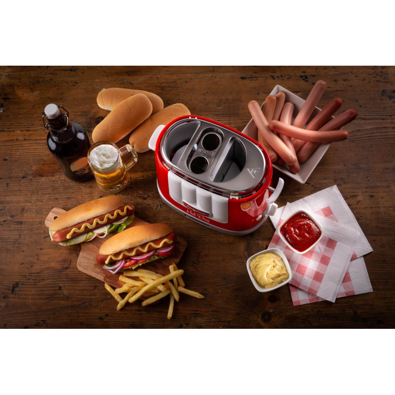 Macchina per Hot Dog a vapore da 1,25 litri | Semar Macchina per Hot Dog a vapore da 1,25 litri | Semar
