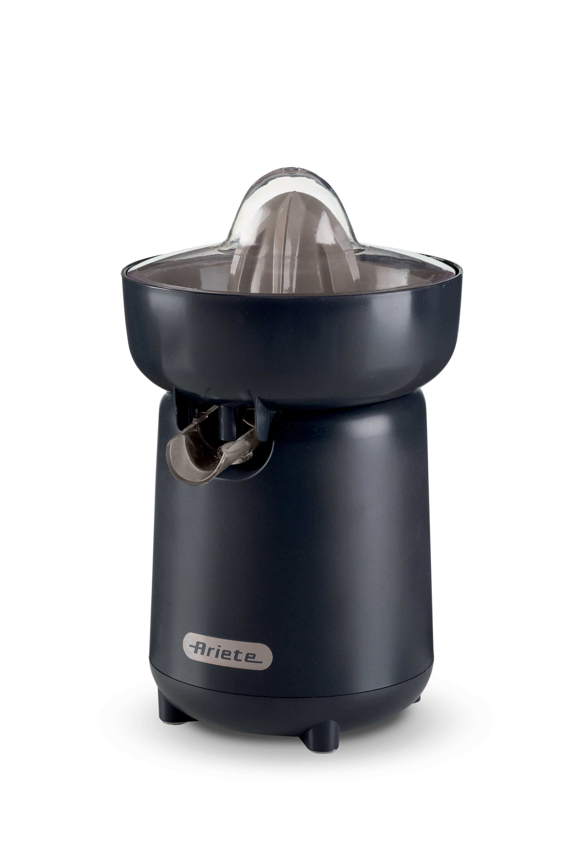 Ariete 417 Spremiagrumi Breakfast, 40W, 2 coni di spremitura, Coperchio di protezione, Beccuccio antigoccia, Rotazione a destra e a sinistra, Piedini antiscivolo, Dark Grey