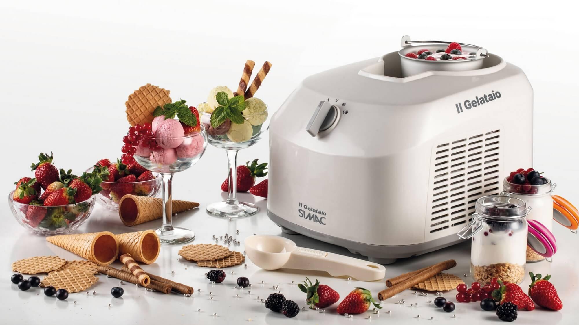 Il Gelataio Gelatiera autorefrigerante per gelato fatto in casa Simac